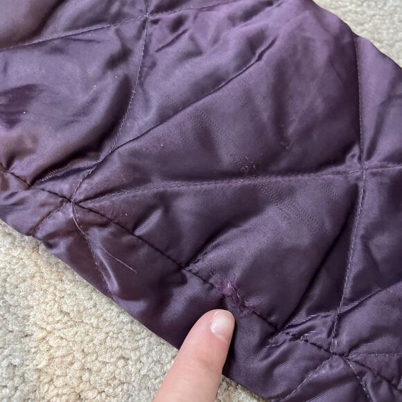 North Face Aconcagua Puffer Jacket Womens Small Purple 550 Fill Down Gorpcore - Picture 2 of 8